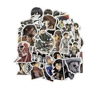Anime Autocollant pour Attack-On-Titan-Cosplay-Autocollant 50pcs