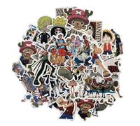 Anime Autocollant Pour One-Piece-Cosplay-Autocollant 50pcs