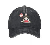Anime Azumangs The Kawaii Chibi Osaka Chiyo Chan’s Adult Retro Denim Washed Casquettes de Baseball Femmes Cowboy Hat Hip Hop Peaked Cap Cotton, pour Toutes Les Saisons