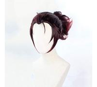 Anime bande dessinée démon tueur Kimetsu no Yaiba Cosplay perruques Kamado Tanjirou Cosplay perruque résistant à la chaleur synthétique perruque brun cheveux courts