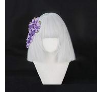 Anime bande dessinée démon tueur Kimetsu no Yaiba Cosplay perruques Ubuyashiki Hinaki Ubuyashiki Kiriya Cosplay perruque synthétique cheveux mignon Style 2