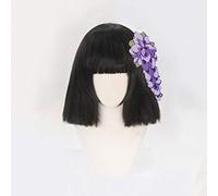 Anime bande dessinée démon tueur Kimetsu no Yaiba Cosplay perruques Ubuyashiki Hinaki Ubuyashiki Kiriya Cosplay perruque synthétique cheveux mignon Style 1