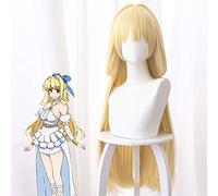 Anime bande dessinée héros prudent le héros est maîtrisé mais trop prudent Cosplay perruques Ristarte Cosplay perruque synthétique perruque jaune