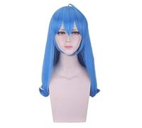 Anime Bilibili mascotte 22 33 perruque Cosplay Costume synthétique cheveux bleus Halloween fête Cosplay perruques pour femmes + casquette de perruque 340 22