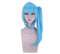 Anime Bilibili mascotte 22 33 perruque Cosplay Costume synthétique cheveux bleus Halloween fête Cosplay perruques pour femmes + casquette de perruque 342 33