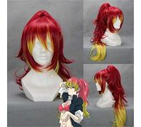 Anime bleu exorciste femmes Kirigakure Shura Cosplay perruques Ao pas d'exorciste jeu de rôle Kirigakure Shura longue puce queues de cheval perruque de cheveux
