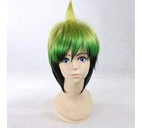 Anime bleu exorciste hommes Amaimon perruques Cosplay Costume Ao pas d'exorciste jeu de rôle Amaimon vert perruque cheveux courts + casquette de perruque