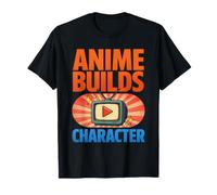 Anime Builds Character Fans Japonais Animation T-Shirt