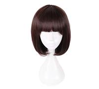 Anime Bungo chiens errants Akiko Yosano Cosplay perruques marron court moelleux bouclés synthétique résistant à la chaleur perruque de cheveux KUMZ5706