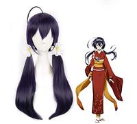 Anime Bungo chiens errants Kyouka Izumi Cosplay perruque violet longue haute température Fiber cheveux perruque pour Halloween fête jeu de rôle