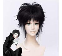 Anime Bungo chiens errants Ryunosuke Akutagawa Cosplay perruques Ryuunosuke perruque synthétique résistant à la chaleur Pelucas