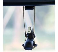 Anime Car Accessories of No Face Man Pendentif balançoire à suspendre pour rétroviseur de voiture, accessoire de jardinage, décoration de bureau, cadeau d'anniversaire romantique pour petit ami