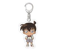 Anime Case Closed Porte-clés Détective Conan Pendentif Conan Edogawa Porte-clés Kaito Kuroba Ornement Ai Haibara Porte-clés
