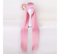 Anime chérie dans le FRANXX 02 zéro deux rose longue perruque Cosplay Costume résistant à la chaleur cheveux synthétiques femmes fête Cosplay perruques MZ-1223