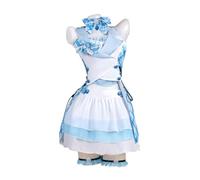Anime Chocola Vanilla Costume de soubrette chat Cosplay complet | Costume de costumade pour femme, rose et bleu, pour fête d'anime, Halloween