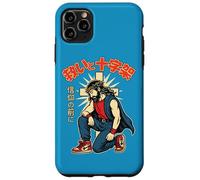 Anime Chrétien Jésus Japonais Manga Salvation & Croix Bleu Coque pour iPhone 11 Pro Max