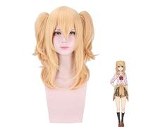 Anime Citrus Shitorasu Aihara Yuzu Cosplay perruque avec des queues de cheval ondulées Costume femmes cheveux synthétiques Halloween fête perruques + bonnet de perruque perruque taille unique PL-4