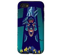 Anime Classique King Kong Skull Island Gaw Monster Monster Coque pour iPhone SE (2020) / 7/8