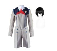 Anime CODE-016 Costume Hiro Cosplay pour étudiant Veste Short | 13e équipe, uniforme de base, tenue complète pour fête d'Halloween pour hommes, Comic-Con