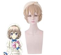 Anime comique inventé perruques d'inférence Kotoko Iwanaga perruque de Cosplay courte perruque de cheveux synthétiques résistante à la chaleur bouclée + casquette de perruque PL-239