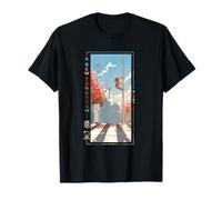 Anime coréen Retro Vibes Vaporwave en esthétique K-pop T-Shirt