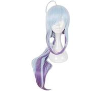 Anime Coser Wig Anime Cosplay Perruque Haku Vocaloid Argent Violet Perruque Violet Coiffure Bande dessinée Carrelage de Noël Carnival Halloween Parti quotidien Vie quotidienne Hommes et Femmes Perruqu