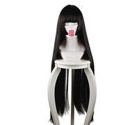 Anime Coser Wig Anime Hell Girl Girl Enma AI Wig Costume Cosplay Jigoku Shoujo Mitsuganae Long Hair Hair Holy Halloween Party Wigs