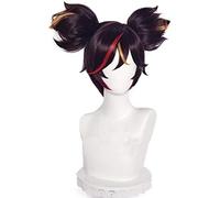 Anime Coser Wig Genshin Impact Cosplay Perruques de Cosplay SUCROSE GRADIENT GREEN 85CM LONG DROITE RESISTANT HEURS SYNTHETIC HEILS HAPS HALLOWERN Carnaval Party + Perruque Cap ( Pattern : Xinyan )