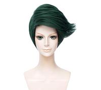 Anime Coser Wig Jojo' s Bizarre Adventure Rohan Kishibe Green Styled Femme Cosplay Fête Fashion Anime Costume Humain Plein Perruques Synthétique Cheveux Synthétiques Fibre résistante à la chaleur