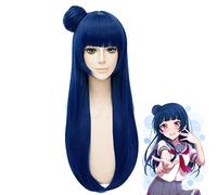 Anime Coser Wig LoveLive Sunshine Tsushima Yoshiko Bun Wig Cosplay Costume Love Live Yohane Femmes Synthétiques Hair Halloween Play Wigs HC-JD