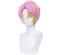 Anime Coser Wig Perruque de déguisement Lolita Anime Cosplay, for perruque Demon Slayer, perruques de cheveux longs et courts for femmes avec bonnet de perruque, for Halloween, fête, carnaval, vie noc