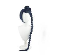 Anime Cosplay Ciseaux Sept Perruque, Bleu Marine Longues Tresses Cheveux Pour Prune Treize Perruques De Jeu De Rôle Pour Fête Halloween Quotidien