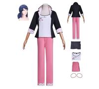 Anime Cosplay Costumes MIRACULOUS LADYBUG Marinette Cosplay Complet Perruque Costume - Adulte, Halloween Carnaval PARTY DRESS UP Set