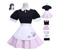 Anime Cosplay Costumes MIRACULOUS LADYBUG Marinette Cosplay Complet Perruque Costume - Adulte, Halloween Carnaval PARTY DRESS UP Set