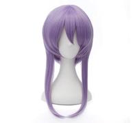 Anime Cosplay Hiiragi Shinoa Lavender Purple Short Hair Wigs Role Play Wigs for Party Halloween