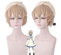 Anime coupable couronne Shu Ouma Cosplay perruque brun mélange court résistant à la chaleur synthétique cheveux perruques sans chapeau PL-239