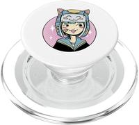 Anime Cute Cat Girl - Esthétique Japonaise - Otaku - Manga PopSockets PopGrip pour MagSafe