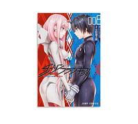 Anime Darling in The Franxx Art Poster Peinture décorative Toile Art mural Salon Poster Chambre Peinture sur toile Poster et Art mural Impression d'image moderne Décoration de chambre familiale 30,5 x