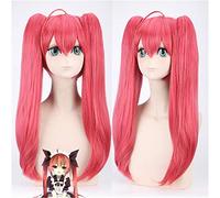 Anime DATE A LIVE Itsuka Kotori perruque Cosplay Costume femmes adulte rouge longues perruques synthétiques résistantes à la chaleur avec Double queues de cheval