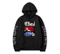 Anime Death Note Pull à capuche Ryuk L·Lawliet Cosplay à manches longues Casual Sweatshirts Jumper pour homme et femme, Type 1, XL