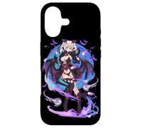 Anime Demon Girl Japanese Aesthetic Waifu Kawaii Otaku Art Coque pour iPhone 17