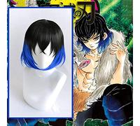 Anime démon Slayer Kimetsu No Yaiba Cosplay perruques Inosuke Hashibira Cosplay perruque synthétique perruque cheveux Halloween fête lame de démon