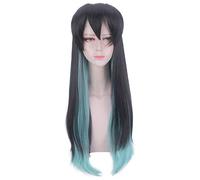 Anime démon Slayer Kimetsu No Yaiba Cosplay perruques Tokitou Muichirou Cosplay perruque synthétique perruque cheveux Halloween fête lame de démon perruque