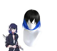 Anime démon Slayer Kimetsu no Yaiba Hashibira Inosuke perruque courte Cosplay Costume résistant à la chaleur cheveux synthétiques hommes femmes perruques MZ-1428