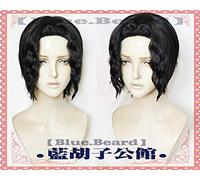 Anime démon slayer: Kimetsu No Yaiba Kibutsuji Muzan Cosplay perruques cheveux noirs perruque Cosplay accessoires Halloween