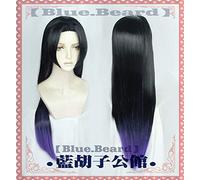 Anime démon Slayer Kimetsu No Yaiba Kochou Kanae Cosplay perruque 85 cm longs cheveux synthétiques droits pour adulte Halloween + perruque casquette A