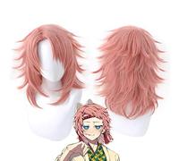 Anime démon Slayer Kimetsu no Yaiba Sabito perruque Cosplay Costume hommes femmes résistant à la chaleur synthétique cheveux perruques MZ1441