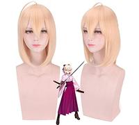 Anime destin Grand ordre Sakura sabre Okita Souji perruque femmes court résistant à la chaleur cheveux synthétiques Okita Souji Cosplay Costume perruques