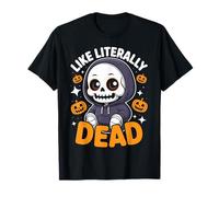 Anime d'halloween : Grim Reaper Brush Like Literally Dead Boys T-Shirt