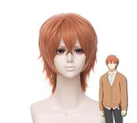 Anime donné Sato Mafuyu perruque courte Cosplay Costume résistant à la chaleur cheveux synthétiques hommes femmes Halloween fête perruques